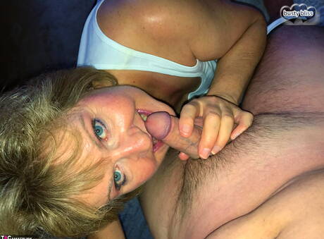 TAC Amateurs invite you to explore a free photos with Busty Bliss in robbing on cock scene