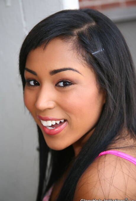 Gloryhole Initiations xxx pics collection featuring Katt Dylan in hard fucked scene