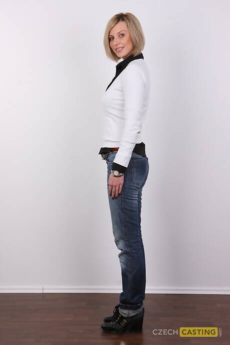 Czech Casting  pleased to share with you xxx picture gallery with Zaneta exhibit superb body