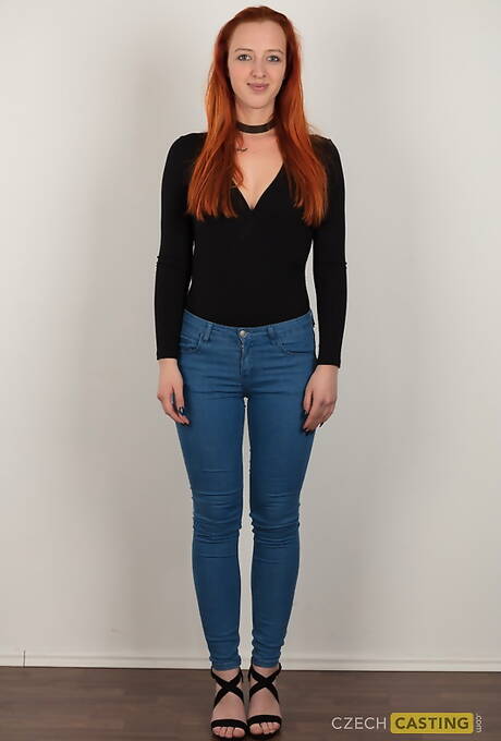 Czech Casting  are proud to present you with a free pictures featuring Veronika exhibit hot shape